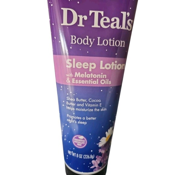Dr Teal's Foaming Sleep Bath with Epsom Salt & Melatonin w/Dr.Teal Sleep Lotion - Picture 2 of 7